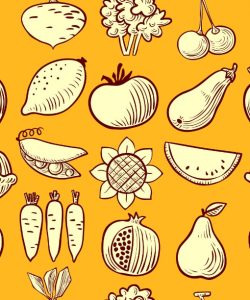 Cute Fruits and Veggies